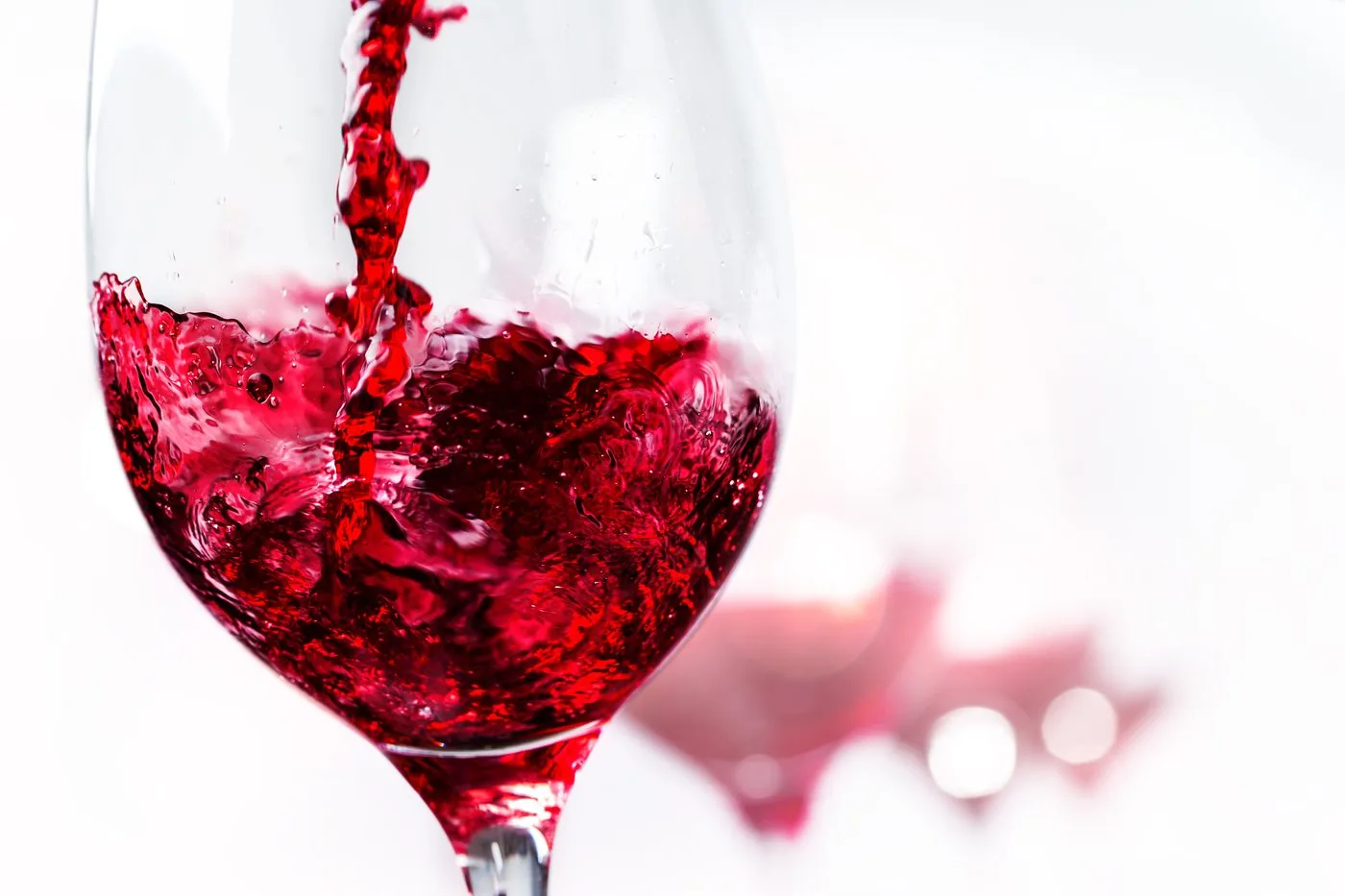 Wine being poured